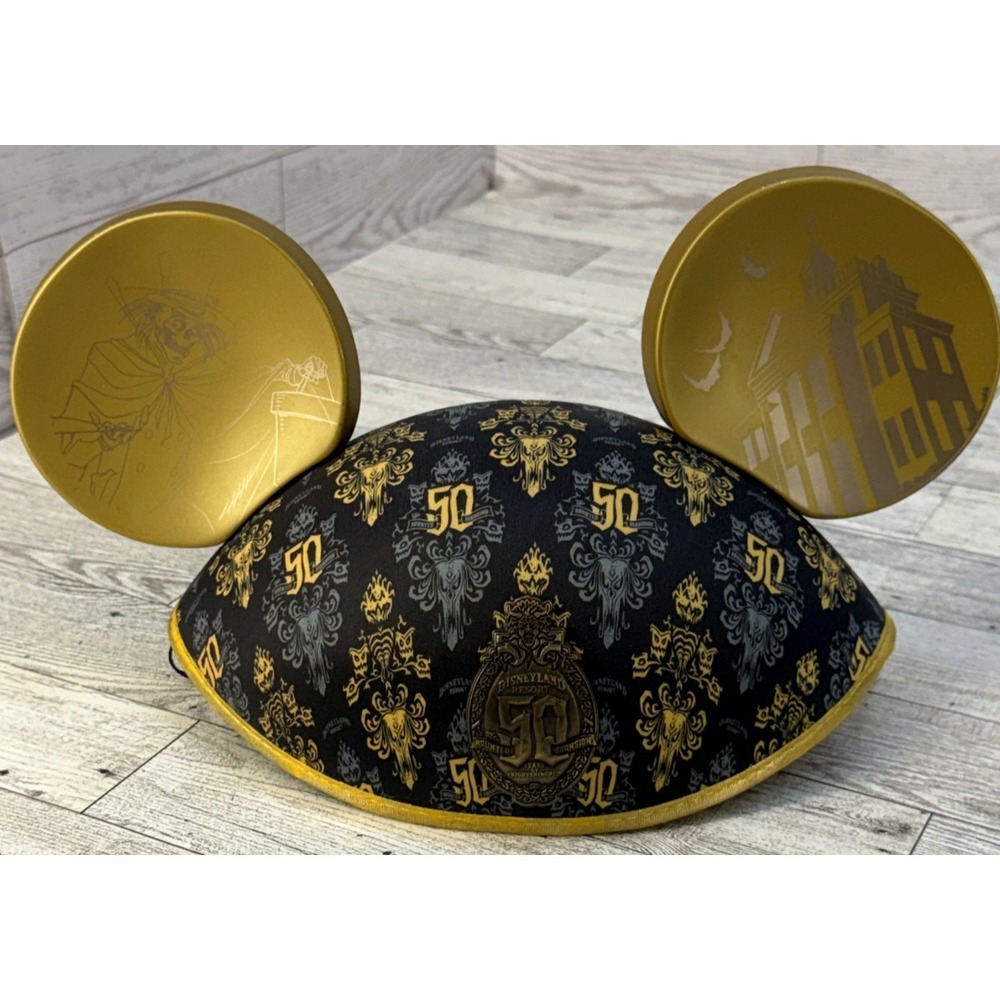 Disney Parks Haunted Mansion 50th 50 anniversary event mickey ear hat